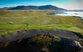 Golf in capital of Iceland