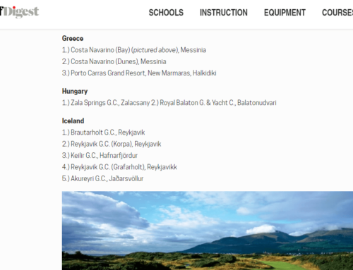 Brautarholt best golf course in Iceland